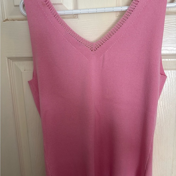 Sarah Spencer Pink Tank Top - Picture 1 of 3
